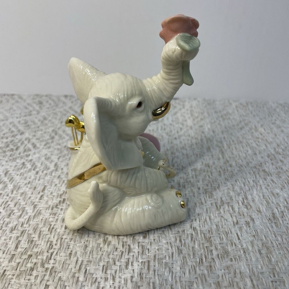 Lenox Tons of Love Valentines Day Holiday Elephants Collection Figurine Box COA - Picture 6 of 11
